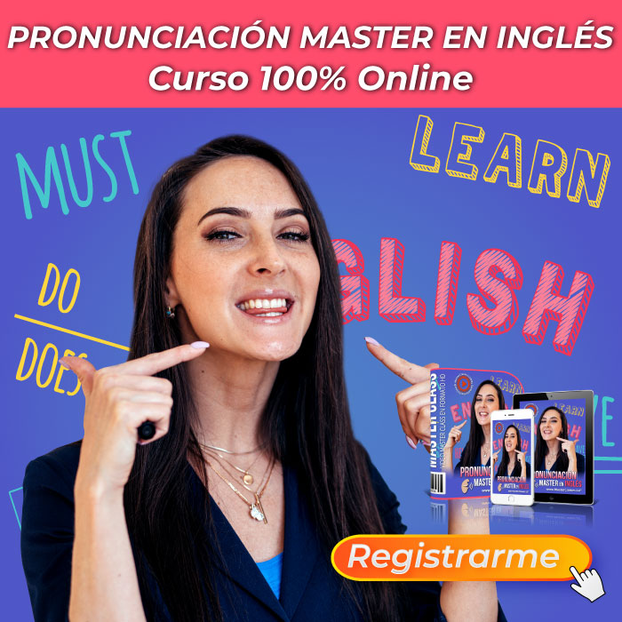 pronunciacion master en ingles