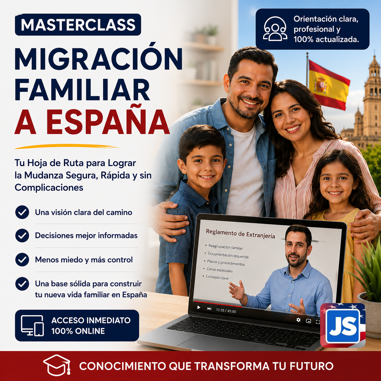 Cursos Online 9 cursos online migracion famliar a españa